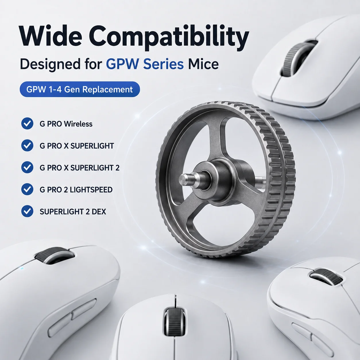 Remplacement de la molette de  - Logitech Mouse G Pro X Superlight avis et prix